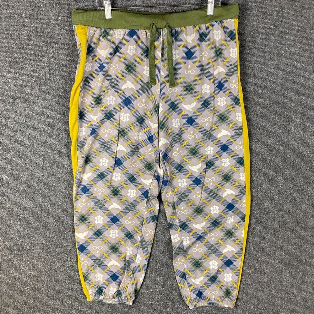 Harry Potter Pajamas Pants Women's XL 16-18 Rayon Blend Stretch Adults